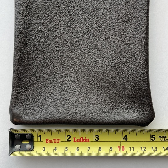 NEW Leather cell phone crossbody/pouch - Picture 6 of 9